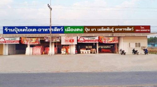 ร้านปุ่ย เคไอเคเมืองคง-แผนที่ตั้ง